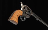 Colt SAA 16” – FACTORY SPECIAL ENGRAVED WITH GOLD, 1-OF-A-KIND, vintage firearms - 17 of 25