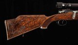 Mannlicher PREMIER - RARE 280 REMINGTON FACTORY CARVED WOOD, vintage firearms inc - 6 of 25