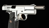 Browning Hi-Power 9mm – 99%+, 2001, SATIN CHROME, CASE, vintage firearms - 5 of 16