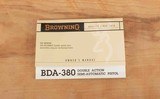 Browning BDA-380 .380ACP – 100%, UNIFRED, 3 MAGS, CASED, vintage firearms - 17 of 17