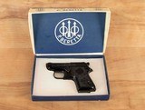Beretta Model 950 B Jetfire .25ACP – c1964/65, 10oz., TIP-UP ACTION, BOX, vintage firearms - 7 of 9