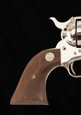 Colt SAA .38-40 – 1995, UN-FIRED, 100% NICKEL, BOX, COVER, vintage firearms - 8 of 20