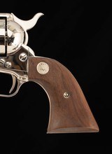 Colt SAA .38-40 – 1995, UN-FIRED, 100% NICKEL, BOX, COVER, vintage firearms - 7 of 20