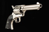 Colt SAA .45Colt,.45ACP – 1995, AS NEW, 100% NICKEL, 2 CYLINDERS, BOX, vintage firearms - 4 of 19