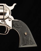 Colt SAA .45Colt,.45ACP – 1995, AS NEW, 100% NICKEL, 2 CYLINDERS, BOX, vintage firearms - 7 of 19