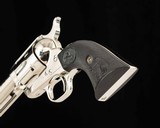 Colt SAA .45Colt,.45ACP – 1995, AS NEW, 100% NICKEL, 2 CYLINDERS, BOX, vintage firearms - 11 of 19