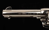 Colt SAA .45Colt,.45ACP – 1995, AS NEW, 100% NICKEL, 2 CYLINDERS, BOX, vintage firearms - 17 of 19