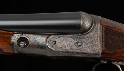 Parker BH 12 Ga – 32” WITH RAISED FLAT RIB, FACTORY BEAVERTAIL, vintage firearms