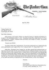 Parker BH 12 Ga – 32” WITH RAISED FLAT RIB, FACTORY BEAVERTAIL, vintage firearms - 2 of 25