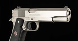 Colt Delta Elite 10mm – 98%, ALL STAINLESS STEEL, 9 RNDS, CASE, vintage firearms - 4 of 16