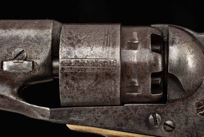 Colt Model 1860 Army, .44 CAL Cap & Ball - COLT CIVIL WAR HOLSTER, 3-SCREW, vintage firearms - Image 9 of 25