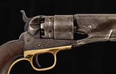 Colt Model 1860 Army, .44 CAL Cap & Ball - COLT CIVIL WAR HOLSTER, 3-SCREW, vintage firearms - Image 4 of 25
