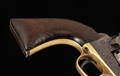 Colt Model 1860 Army, .44 CAL Cap & Ball - COLT CIVIL WAR HOLSTER, 3-SCREW, vintage firearms - Image 16 of 25
