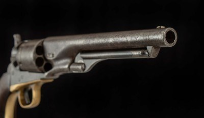 Colt Model 1860 Army, .44 CAL Cap & Ball - COLT CIVIL WAR HOLSTER, 3-SCREW, vintage firearms - Image 7 of 25