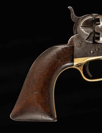 Colt Model 1860 Army, .44 CAL Cap & Ball - COLT CIVIL WAR HOLSTER, 3-SCREW, vintage firearms - Image 13 of 25