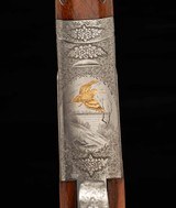 Ferlib 20 Ga – O/U, CREATIVE ART ENGRAVED, GOLD INLAYS, vintage firearms - 10 of 25