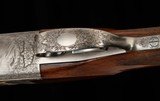 Ferlib 20 Ga – O/U, CREATIVE ART ENGRAVED, GOLD INLAYS, vintage firearms - 19 of 25