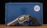 Smith & Wesson Model 66-6, .357MAG - 2002, 99%+, FACTORY CASE, 4” BARREL, vintage firearms inc