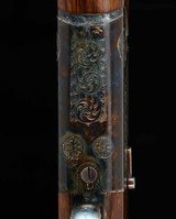 Boucher 12 Ga – FRENCH SUPERPOSED, 6 1/4LBS. HAND ENGRAVED, vintage firearms - 11 of 25