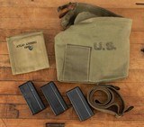 I.B.M. M1 Carbine .30 Carbine - 1943, ACCESSORIES, 3 MAGS, HANSON BAG, vintage firearms - 18 of 19