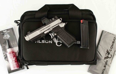 Wilson Combat SFX9, 9mm - VFI SERIES, TWO-TONE, SRO, COMPENSATED, 3.25”, vintage firearms