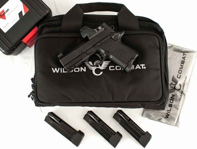 Wilson Combat SFX9, 9mm - USED, VFI SERIES, BLACK EDITION, SRO, 10RD, 3.25”, vintage firearms