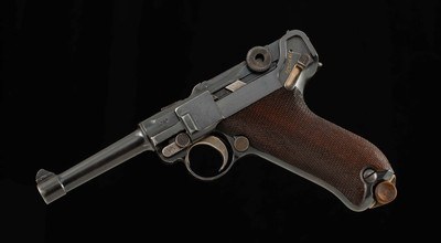 DWM P.08 9mm – GERMAN MARKED, 1908 COMMERCIAL LUGER, vintage firearms
