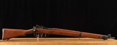 Enfield No.4 MK2 .303 – 1954, MATCHING NUMBERS, 10/10 BORE, vintage firearms