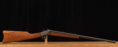 Remington Rolling Block Model 4 .22S/L/LR -96% CASE COLOR, vintage firearms