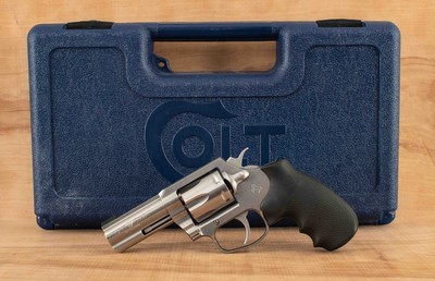 Colt King Cobra .357 Magnum – 99% STAINLESS STEEL, CASE, vintage firearms
