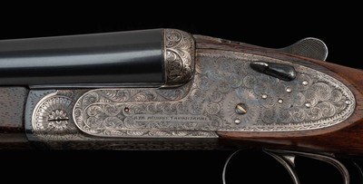 AyA No. 2 12Ga – DETACHABLE SIDELOCK, c1960, 6lbs. 12oz, IC/M, vintage firearms