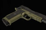 Wilson Combat Division 77 Project 1 9mm – BLACK & GREEN, OPTIC READY, 5”, 3 MAGS, vintage firearms - 14 of 17