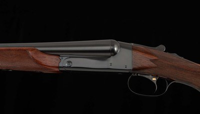 Winchester Model 21 12 gauge -1930, CUSTOM, WS1 WS2, FLATSIDE, FLAME WALNUT, vintage firearms