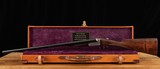 W.W. Greener BLE 12ga – 1936, 5LBS, 6OZ., IN PROOF, CERTIFIED, CASED, vintage firearms - 2 of 25