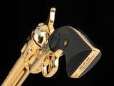 Colt Cowboy SA, Elvis Presley Western Tribute .45Colt – MINT, 24k, CASE, vintage firearms - 12 of 17
