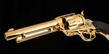 Colt Cowboy SA, Elvis Presley Western Tribute .45Colt – MINT, 24k, CASE, vintage firearms - 10 of 17