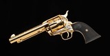 Colt Cowboy SA, Elvis Presley Western Tribute .45Colt – MINT, 24k, CASE, vintage firearms - 2 of 17