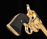 Colt Cowboy SA, Elvis Presley Western Tribute .45Colt – MINT, 24k, CASE, vintage firearms - 14 of 17