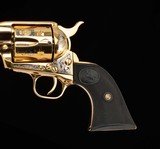 Colt Cowboy SA, Elvis Presley Western Tribute .45Colt – MINT, 24k, CASE, vintage firearms - 8 of 17