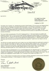 L.C. Smith Crown Grade 20 ga – 1919, 5LBS. 15OZ., HUNTER ONE SST, LETTER, vintage firearms - 25 of 25