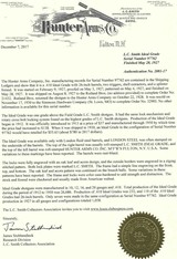 L.C. Smith Ideal Grade .410 – 1927, 1 of 7, FACTORY FINISHES, LETTER, vintage firearms - 25 of 25