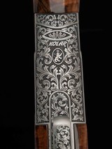 Kolar Max T/A Trap 12ga Two Barrel Set – EXHIBITION WOOD, GIOVANELLI ENGRVD, vintage Firearms - 3 of 25