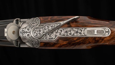 Kolar Max T/A Trap 12ga Two Barrel Set – EXHIBITION WOOD, GIOVANELLI ENGRVD, vintage Firearms - Image 8 of 25