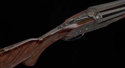 Auguste Francotte Sidelock Ejector Double Rifle .300 H&H Flanged Magnum – EXQUISITE, vintage firearms - Image 19 of 25