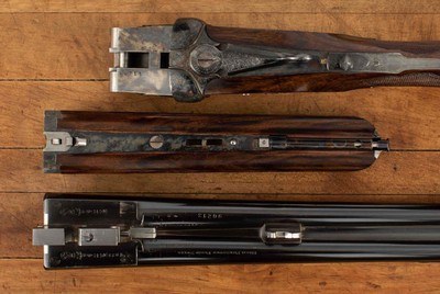Auguste Francotte Sidelock Ejector Double Rifle .300 H&H Flanged Magnum – EXQUISITE, vintage firearms - Image 22 of 25