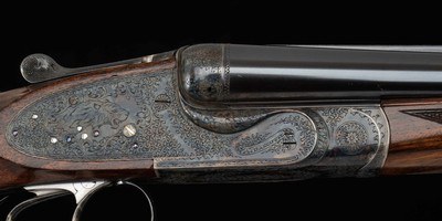 Auguste Francotte Sidelock Ejector Double Rifle .300 H&H Flanged Magnum – EXQUISITE, vintage firearms - Image 4 of 25