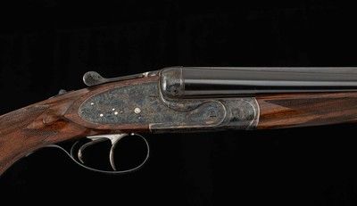 Auguste Francotte Sidelock Ejector Double Rifle .300 H&H Flanged Magnum – EXQUISITE, vintage firearms - Image 11 of 25