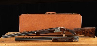 Browning Superposed Pigeon Grade 2 BRL set 28GA & .410 – EXQUISITE, CASED, vintage firearms - Image 2 of 25