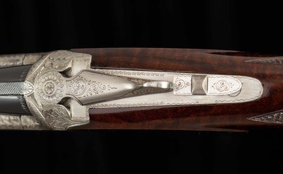 Browning Superposed Pigeon Grade 2 BRL set 28GA & .410 – EXQUISITE, CASED, vintage firearms - Image 7 of 25