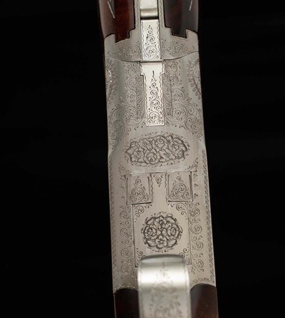 Browning Superposed Pigeon Grade 2 BRL set 28GA & .410 – EXQUISITE, CASED, vintage firearms - Image 10 of 25